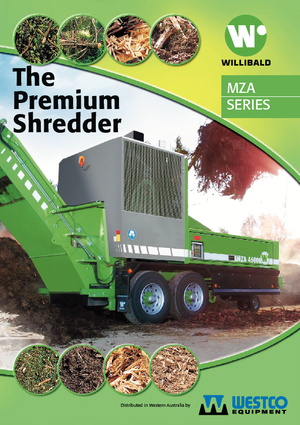 Afvalverwijderingsinstallatie - Hakselmachines Willibald MZA 4100