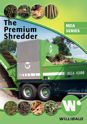 Afvalverwijderingsinstallatie - Hakselmachines Willibald MZA 2400