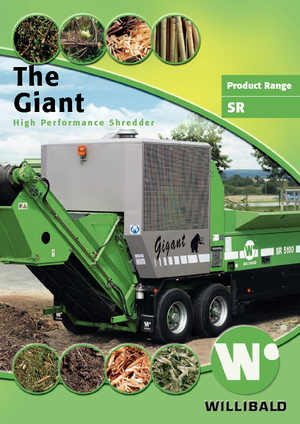 Afvalverwijderingsinstallatie - Hakselmachines Willibald SR 5100 Gigant