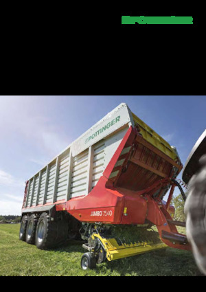 Silagewagens Pöttinger Jumbo 7400