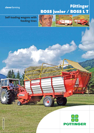 Silagewagens Pöttinger Boss Junior 22 T
