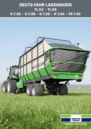 Silagewagens DEUTZ-FAHR K 7.39