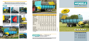 Silagewagens Mengele LW 534