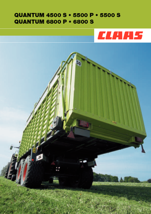 Silagewagens Claas Quantum 4500 S