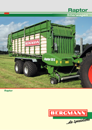 Silagewagens L. Bergmann Raptor 35 S