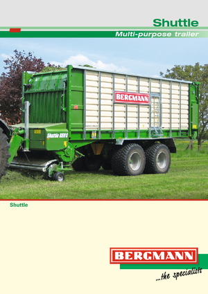 Silagewagens L. Bergmann Shuttle 940 S