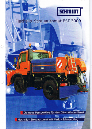 Spreaders met silo-invoer Schmidt BST 3000 S16