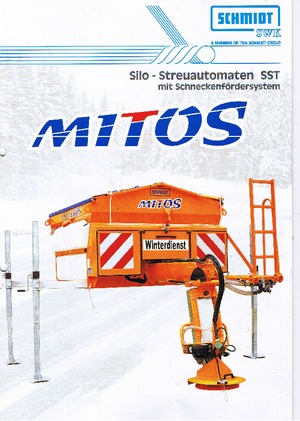 Spreaders met silo-invoer Schmidt Mitos SST 17