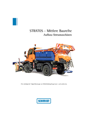 Spreaders met silo-invoer Schmidt Stratos B/S 27 VCX