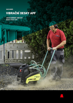 Eenrichtings Trilplaten Ammann APF 1540