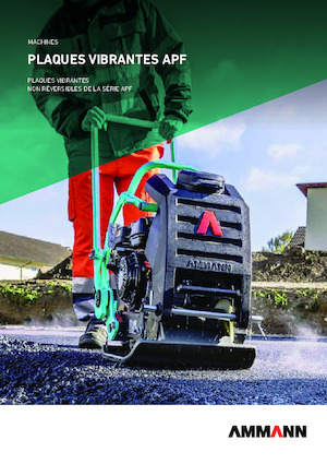 Eenrichtings Trilplaten Ammann APF 2050