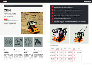Eenrichtings Trilplaten Enar ZEN20 CDHV