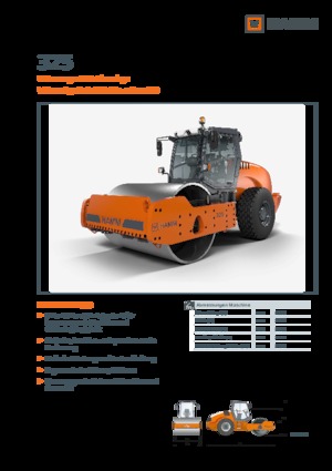 Enkele-trommelwals Hamm 325