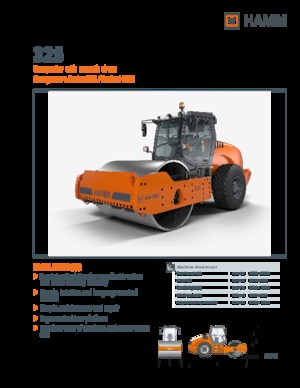 Enkele-trommelwals Hamm 325