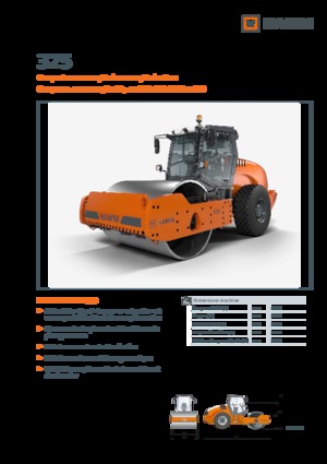 Enkele-trommelwals Hamm 325