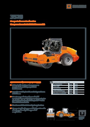 Enkele-trommelwals Hamm 3520