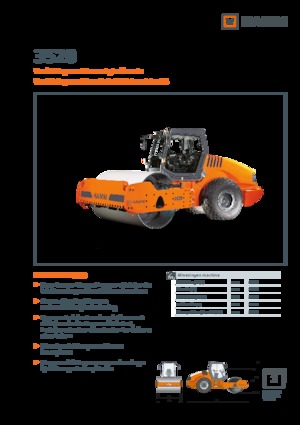 Enkele-trommelwals Hamm 3520