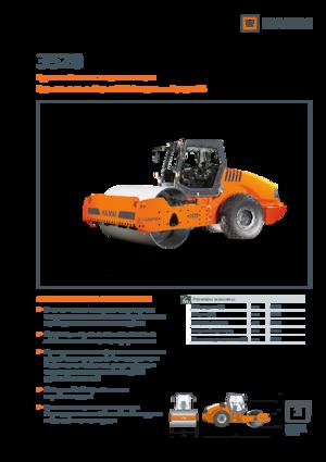 Enkele-trommelwals Hamm 3520