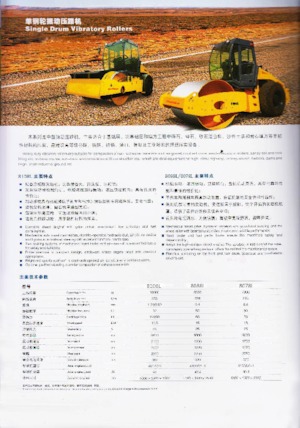 Enkele-trommelwals Changlin 8108L