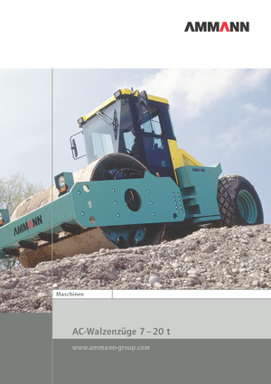 Enkele-trommelwals Ammann AC 110-2