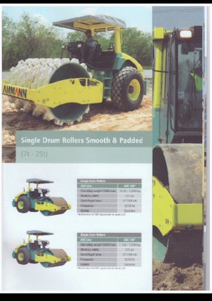 Enkele-trommelwals Ammann AC 70