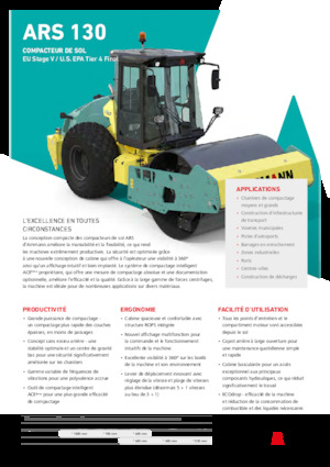 Enkele-trommelwals Ammann ARS 130 PD
