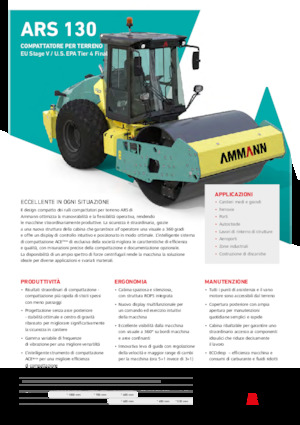 Enkele-trommelwals Ammann ARS 130 PD