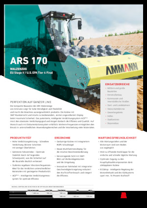 Enkele-trommelwals Ammann ARS 170