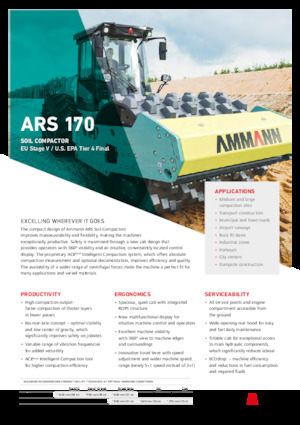 Enkele-trommelwals Ammann ARS 170
