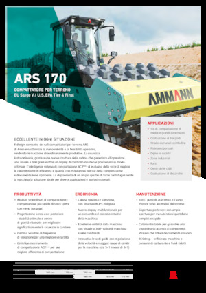 Enkele-trommelwals Ammann ARS 170