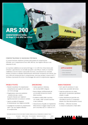 Enkele-trommelwals Ammann ARS 200