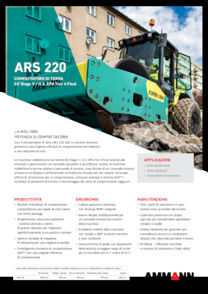 Enkele-trommelwals Ammann ARS 220 PD