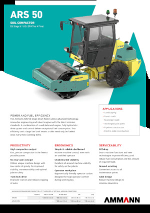 Enkele-trommelwals Ammann ARS 50