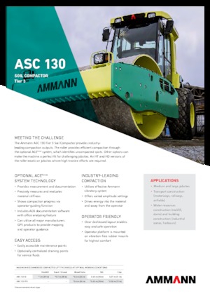 Enkele-trommelwals Ammann ASC 130 HDPD