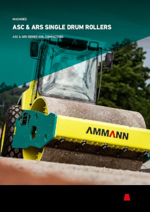 Enkele-trommelwals Ammann ASC 130 HX