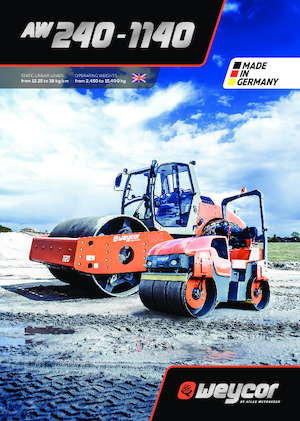 Enkele-trommelwals weycor AW 1080