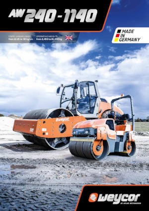 Enkele-trommelwals weycor AW 1070