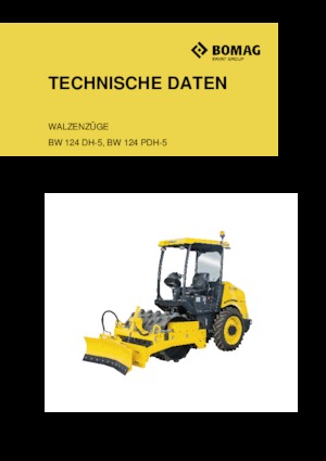 Enkele-trommelwals Bomag BW 124 DH-5