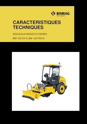 Enkele-trommelwals Bomag BW 124 DH-5