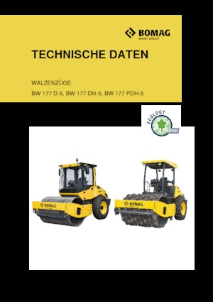 Enkele-trommelwals Bomag BW 177 D-5