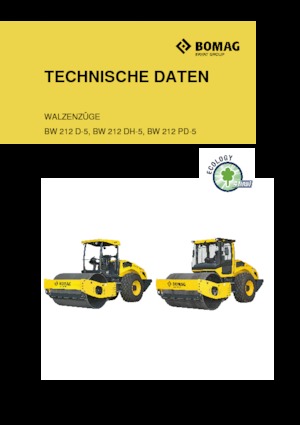 Enkele-trommelwals Bomag BW 212 DH-5