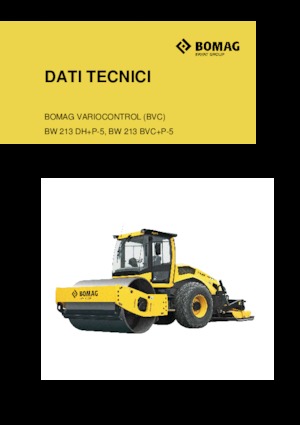 Enkele-trommelwals Bomag BW 213 DH+P-5