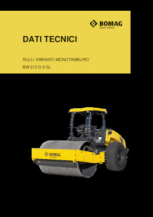 Enkele-trommelwals Bomag BW 213 D-5 SL