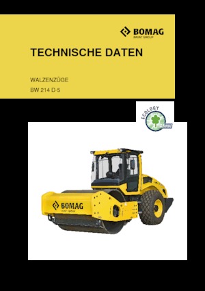 Enkele-trommelwals Bomag BW 214 D-5