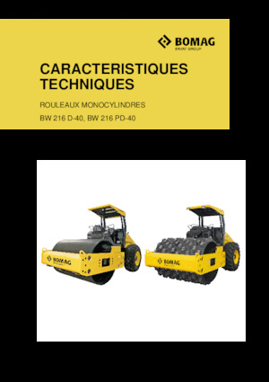 Enkele-trommelwals Bomag BW 216 PD-40
