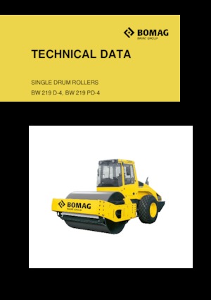Enkele-trommelwals Bomag BW 219 D-4