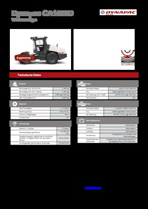 Enkele-trommelwals Dynapac CA 1500 D