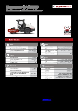 Enkele-trommelwals Dynapac CA 1500 D