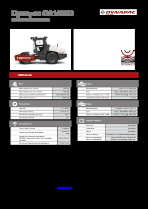 Enkele-trommelwals Dynapac CA 1500 D