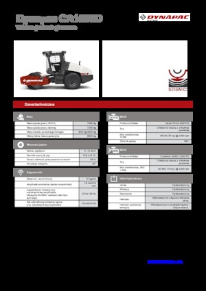 Enkele-trommelwals Dynapac CA 1500 D
